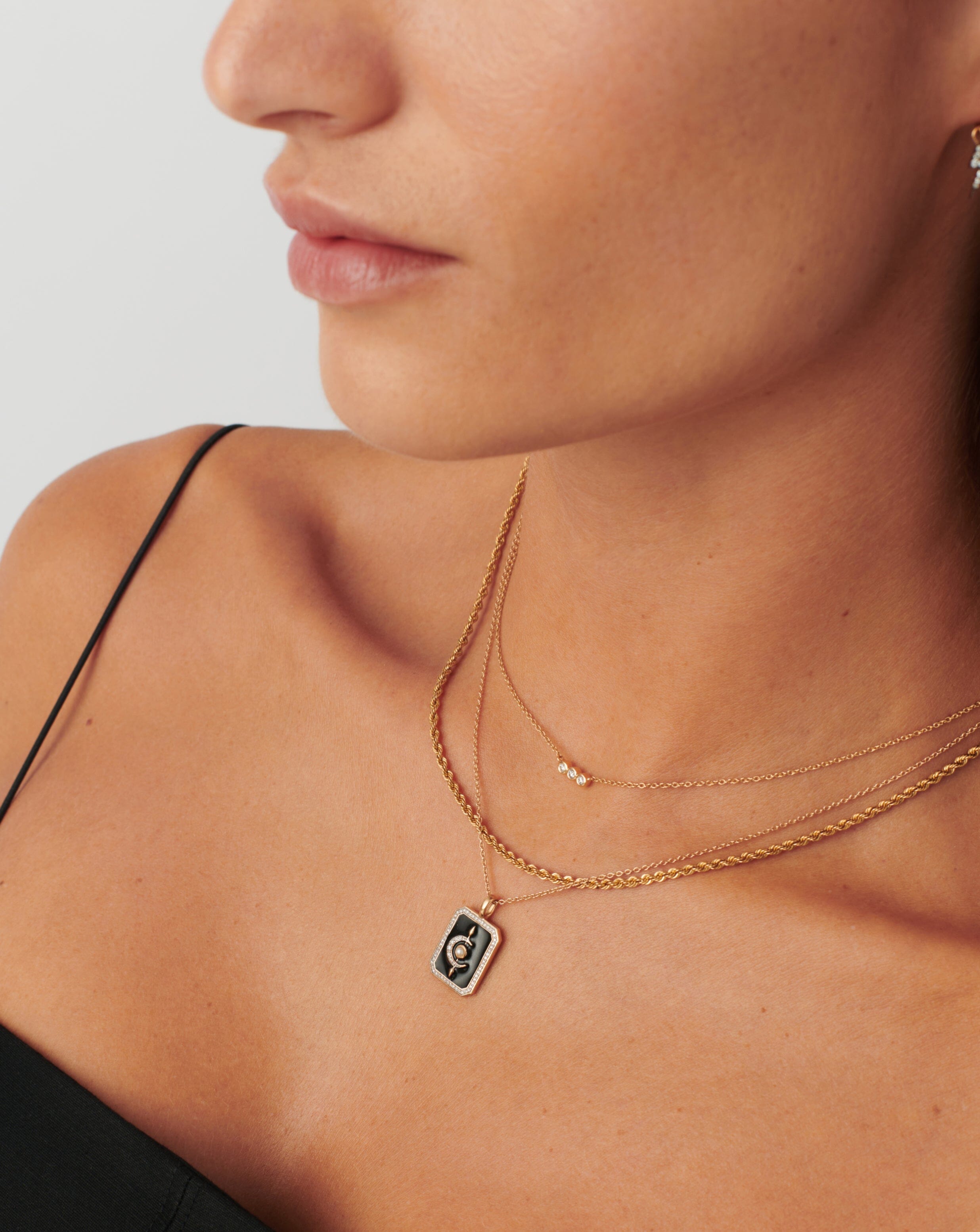 Diamond Solitaire Necklace | Jewelry, Modern jewelry, Emerald cut diamonds